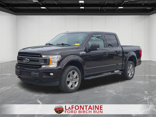 Magma Red 2018 Ford F-150 Pickup Truck Four-Wheel Drive Automatic