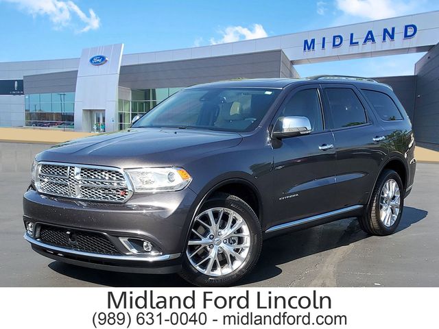 Gray (Granite Crystal Metallic Clearcoat) 2015 Dodge Durango Citadel AWD SUV / Crossover All-Wheel Drive 8-Speed Automatic