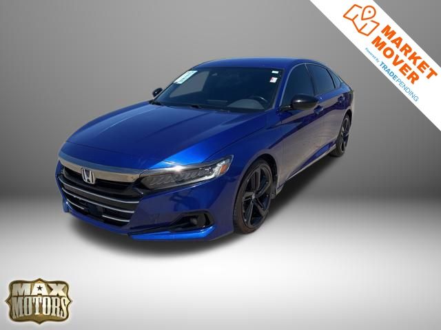 Still Night Pearl 2021 Honda Accord Sedan Front-Wheel Drive Continuously Variable Transmission