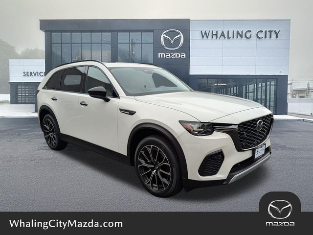 Rhodium White Premium 2025 Mazda CX-70 PHEV Premium AWD SUV / Crossover All-Wheel Drive 8-Speed Automatic