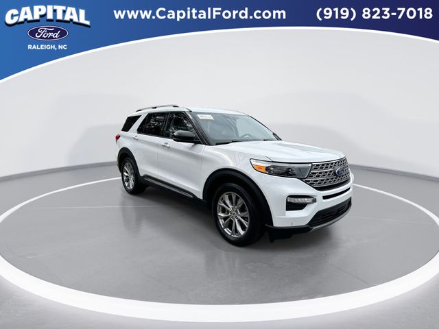 Certified 2023 Ford Explorer Limited with VIN 1FMSK7FH4PGA23495 for sale in Raleigh, NC