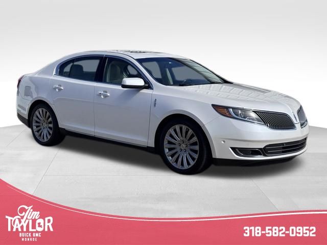 White Platinum Clearcoat Metallic 2014 Lincoln MKS Sedan Front-Wheel Drive 6-Speed Automatic