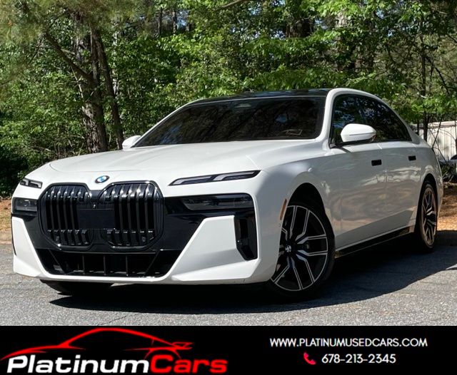 Alpine White 2023 BMW 7 Series Sedan Rear-Wheel Drive 8-Speed Automatic