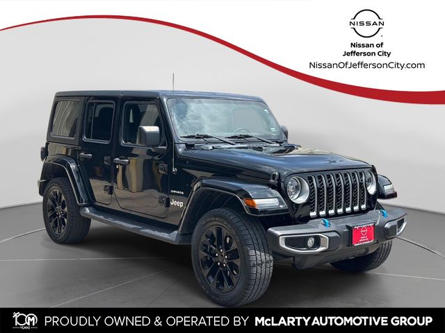 Black Clearcoat 2023 Jeep Wrangler 4xe SUV / Crossover Four-Wheel Drive 8-Speed Automatic