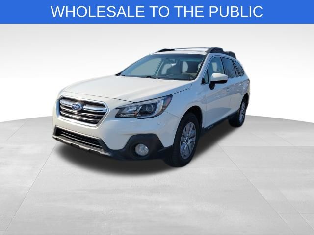 Crystal White Pearl 2018 Subaru Outback 2.5i Premium AWD Wagon All-Wheel Drive Continuously Variable Transmission