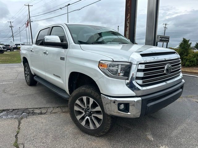 Pearl 2021 Toyota Tundra Pickup Truck Four-Wheel Drive 6-Speed Automatic