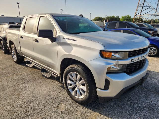 2020 Chevrolet Silverado 1500 Custom Silver at Classic Elite Chevrolet Hwy 6