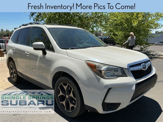 Crystal White Pearl 2016 Subaru Forester SUV / Crossover All-Wheel Drive Continuously Variable Transmission