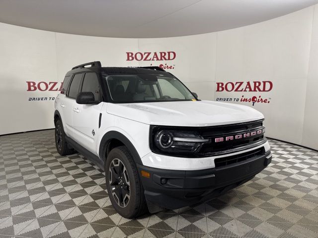 2023 Oxford White Ford Bronco Sport Outer Banks SUV