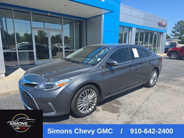 Magnetic Gray Metallic 2018 Toyota Avalon Sedan Front-Wheel Drive 6-Speed Automatic