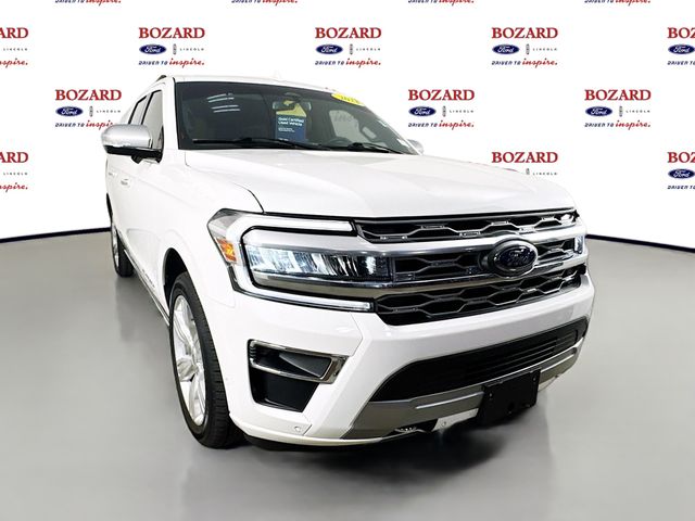 2024 Star White Metallic Tri-Coat Ford Expedition Max Platinum SUV