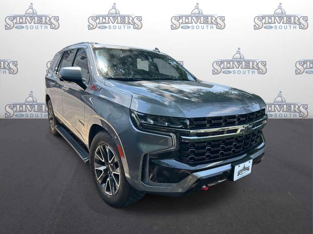 Gray (Satin Steel Metallic) 2021 Chevrolet Tahoe SUV / Crossover Four-Wheel Drive