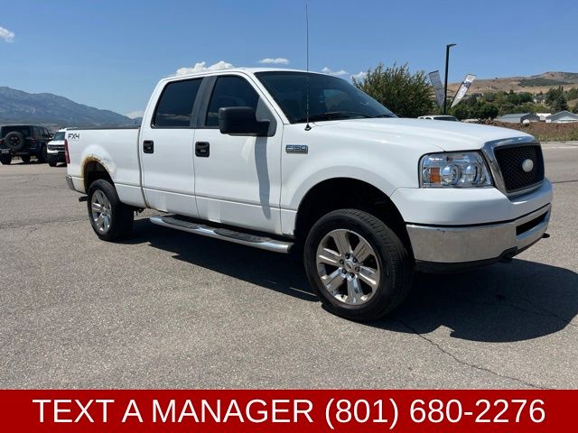 Oxford White Clearcoat 2008 Ford F-150 Pickup Truck Four-Wheel Drive 4-Speed Automatic Overdrive