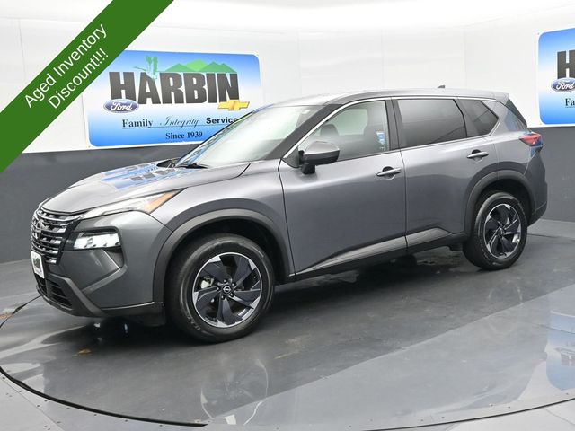 Gray (Gun Metallic) 2025 Nissan Rogue SUV / Crossover Front-Wheel Drive Continuously Variable Transmission