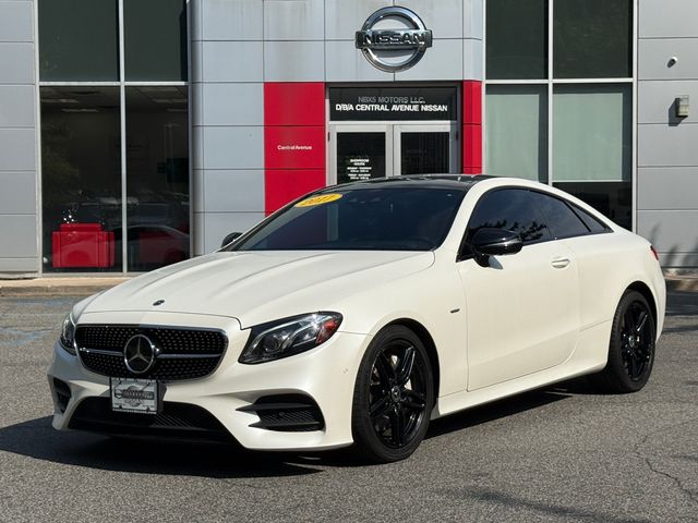 Designo White Matte 2018 Mercedes-Benz E-Class Coupe All-Wheel Drive 9-Speed Automatic