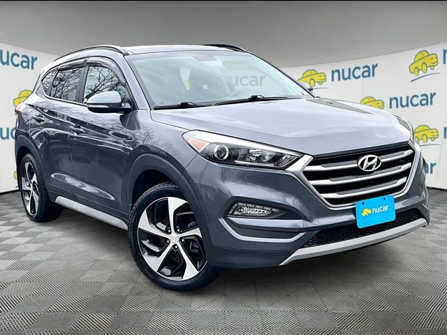 Coliseum Gray 2018 Hyundai Tucson 1.6T Value AWD SUV / Crossover All-Wheel Drive 7-Speed Automatic