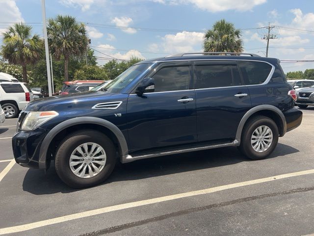 2018 Hermosa Blue Nissan Armada SV RWD SUV