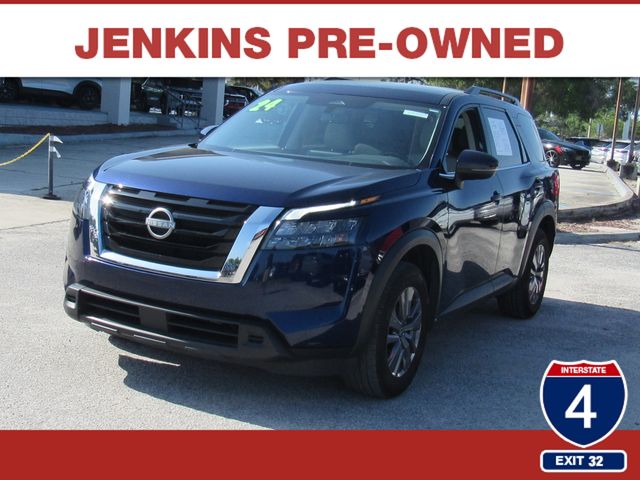 Deep Ocean Blue Pearl 2024 Nissan Pathfinder SUV / Crossover Front-Wheel Drive 9-Speed Automatic