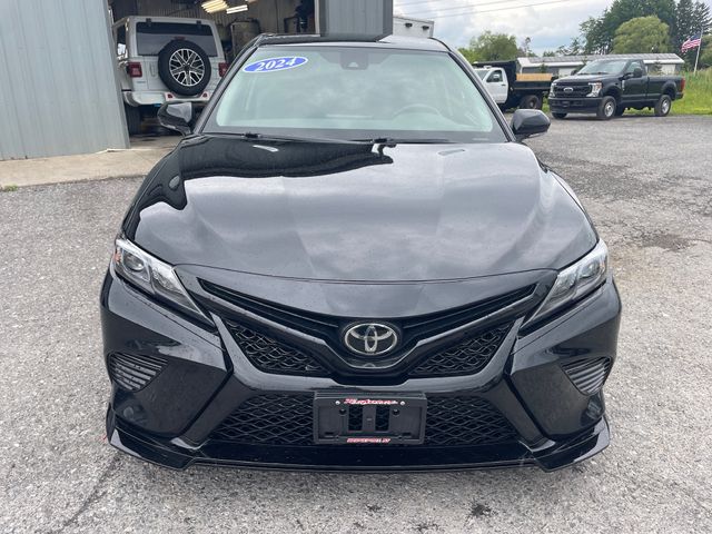 2024 Toyota Camry TRD V6 - Midnight Black Metallic exterior view 2