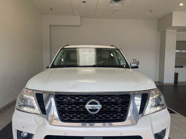 2018 Nissan Armada SL White at EAG Ford Navasota