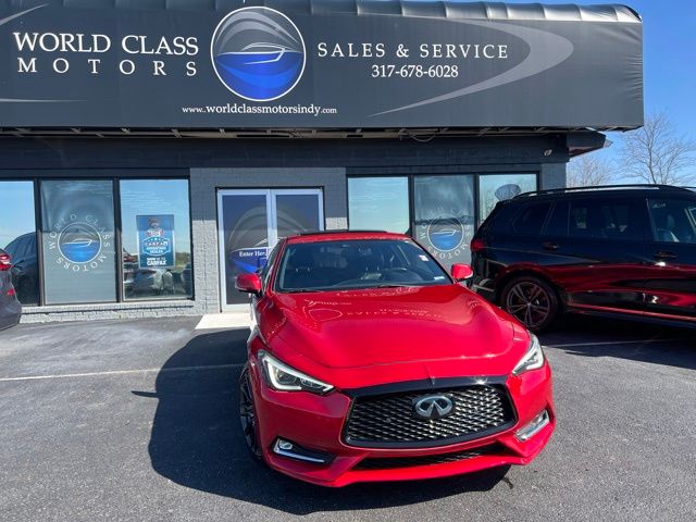 Red 2017 INFINITI Q60 Red Sport 400 Coupe AWD Coupe All-Wheel Drive 7-Speed Automatic