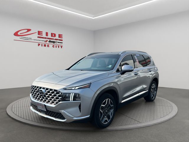 Shimmering Silver Pearl 2021 Hyundai Santa Fe SUV / Crossover Front-Wheel Drive Automatic