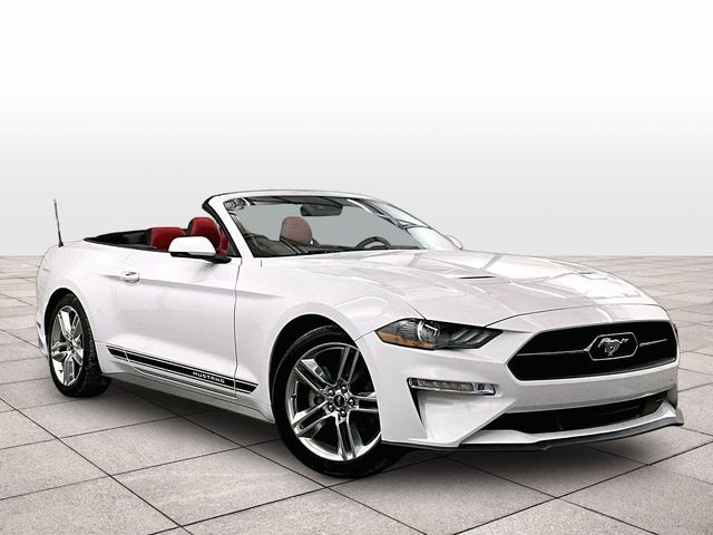 2020 Ford Mustang EcoBoost Premium White at Bob Ruth Ford