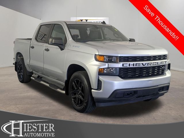 Silver Ice Metallic 2022 Chevrolet Silverado 1500 Pickup Truck Four-Wheel Drive 8-Speed Automatic