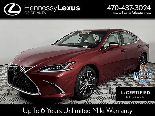 Matador Red 2025 Lexus ES 350 FWD Sedan Front-Wheel Drive 8-Speed Automatic