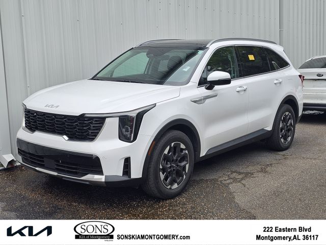 Glacial White Pearl 2024 Kia Sorento SUV / Crossover Front-Wheel Drive 8-Speed Automatic
