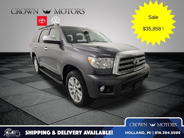 Magnetic Gray Metallic 2017 Toyota Sequoia SUV / Crossover Four-Wheel Drive 6-Speed Automatic