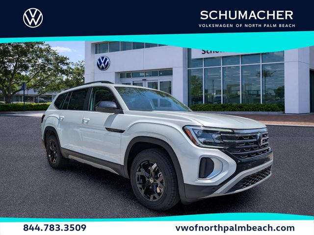 Opal White Pearl 2026 Volkswagen Atlas SUV / Crossover All-Wheel Drive 8-Speed Automatic