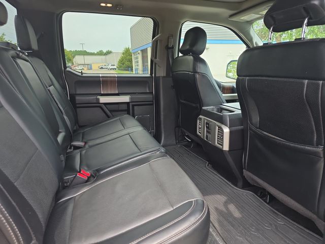 Used 2016 White Platinum Clearcoat Metallic Ford Lariat image 12