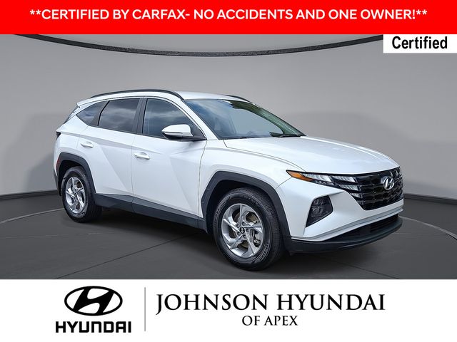 Quartz White 2022 Hyundai Tucson SUV / Crossover Front-Wheel Drive 8-Speed Automatic