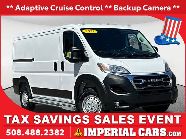 Bright White Clearcoat 2025 RAM ProMaster Van Front-Wheel Drive 9-Speed Automatic