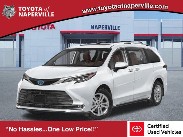 Blueprint 2025 Toyota Sienna Minivan All-Wheel Drive Continuously Variable Transmission