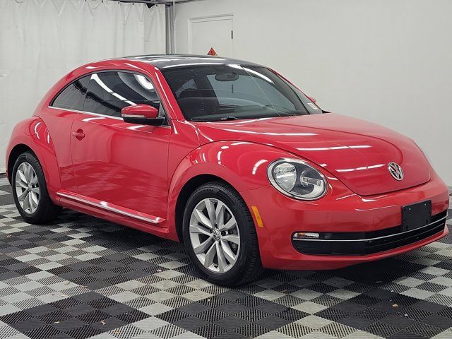 Tornado Red 2014 Volkswagen Beetle TDI Hatchback Front-Wheel Drive 6-Speed Dual Clutch