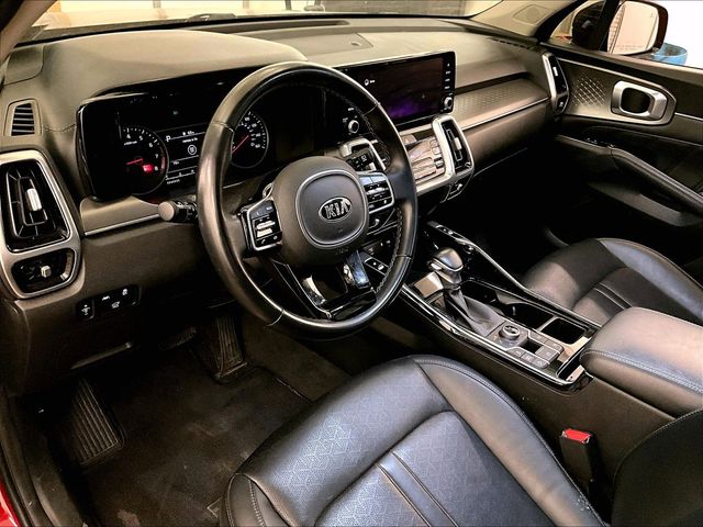 2021 Kia Sorento SX Red at Rochrich Mazda