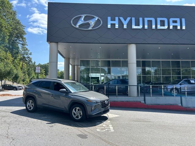 Hampton Gray 2024 Hyundai Tucson SUV / Crossover All-Wheel Drive 8-Speed Automatic