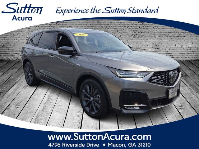 Carbon Metallic 2026 Acura MDX SH-AWD with A-SPEC Package SUV / Crossover All-Wheel Drive Automatic