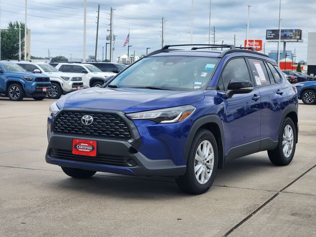 2025 Toyota Corolla Cross LE Blue at Don McGill Toyota
