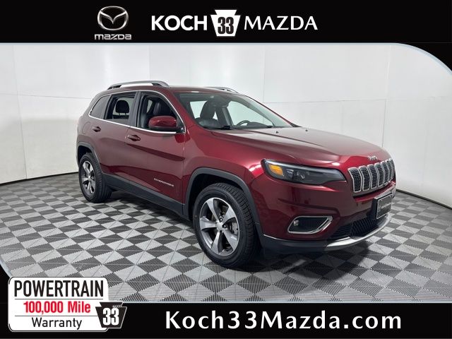 Velvet Red Pearlcoat 2019 Jeep Cherokee Limited 4WD SUV / Crossover Four-Wheel Drive 9-Speed Automatic