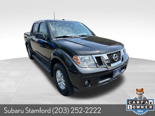 Gray (Magnetic Black) 2017 Nissan Frontier SV V6 Crew Cab 4WD Pickup Truck Four-Wheel Drive 5-Speed Automatic Overdrive