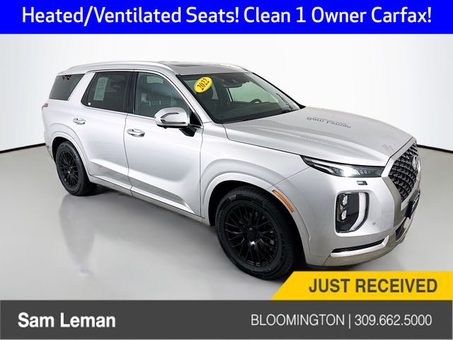 Typhoon Silver 2022 Hyundai Palisade Calligraphy AWD SUV / Crossover All-Wheel Drive 8-Speed Automatic