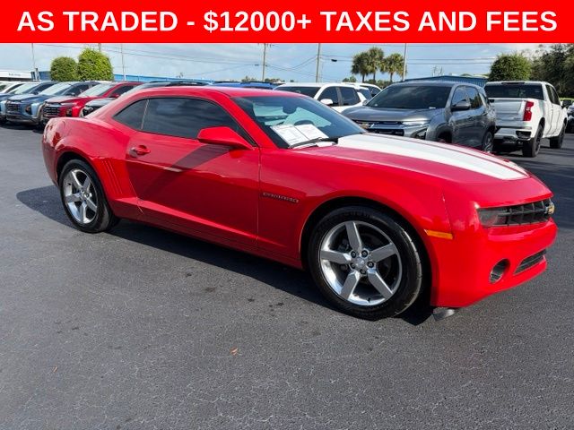 Victory Red 2011 Chevrolet Camaro Coupe Rear-Wheel Drive 6-Speed Automatic