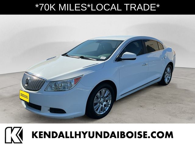 Summit White 2012 Buick LaCrosse Sedan Front-Wheel Drive 6-Speed Automatic