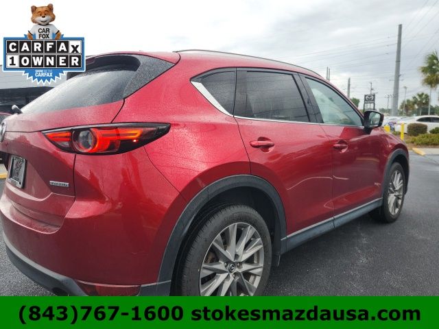 2021 Mazda CX-5 Grand Touring Red at Stokes Mazda