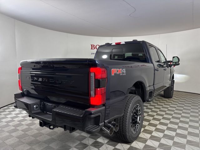 2025 Antimatter Blue Metallic Ford F-350SD Platinum 4X4 Truck