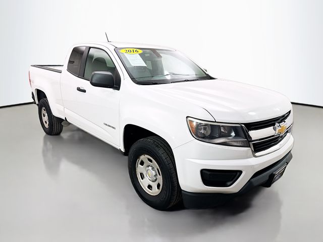 Summit White 2016 Chevrolet Colorado Work Truck Extended Cab LB RWD Pickup Truck 4X2 6-Speed Automatic