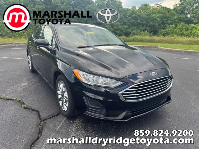 Agate Black Metallic 2020 Ford Fusion Sedan Front-Wheel Drive 6-Speed Automatic